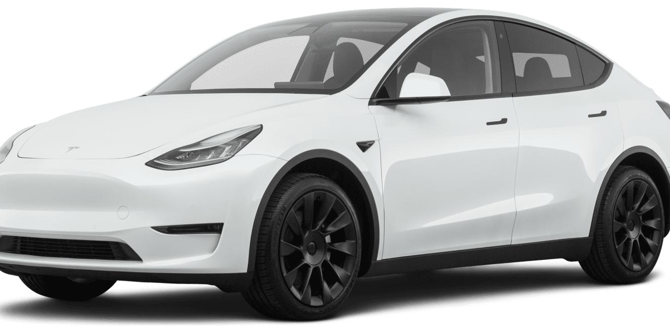 TESLA MODEL Y 2020 5YJYGDEE8LF027317 image